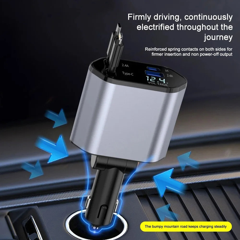 Thistle Car Charger - back view
