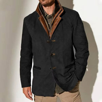 Wilder Men's Suede Blazer - shown in use