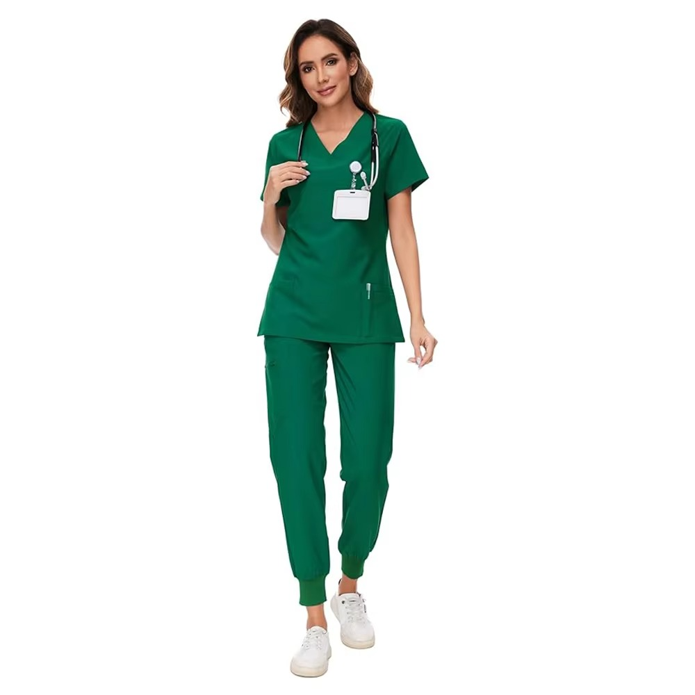 Sable Women's Scrubs - shown in use