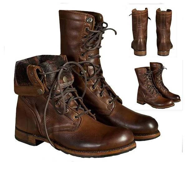 Astrid Women's Combat Boots - front view