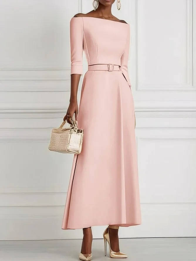 Imogen Women's Midi Dress | Off Shoulder