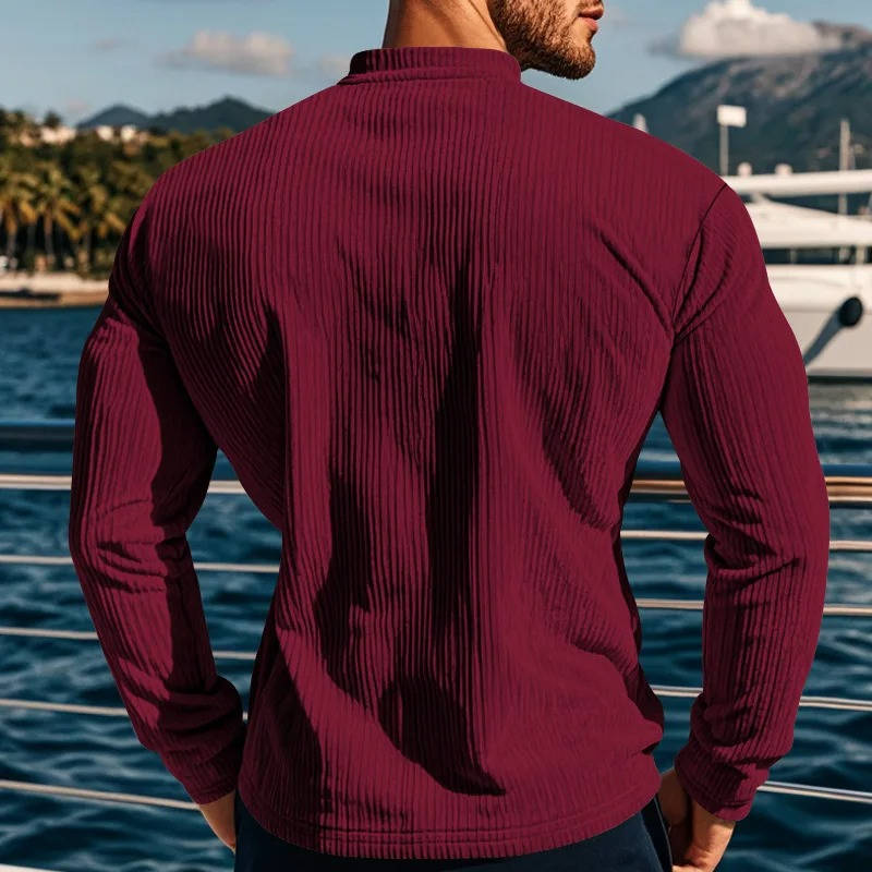 Elias Men's Sweater - styled view