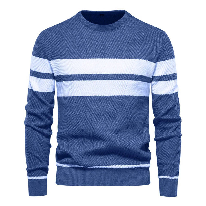 Percy Men's Sweater | Black, Blue