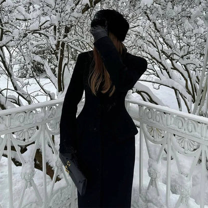 Wren Women's Coat - styled view