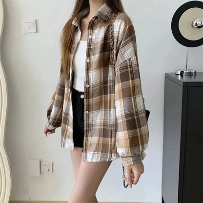 Tallulah Women's Oversized Shirt - back view