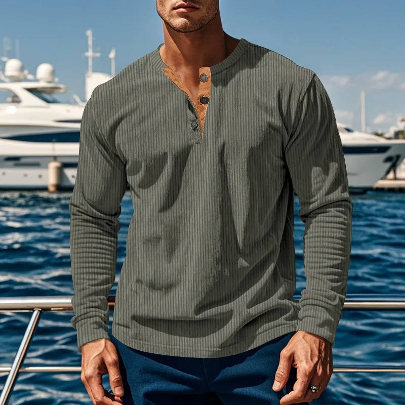 Elias Men's Sweater - styled view