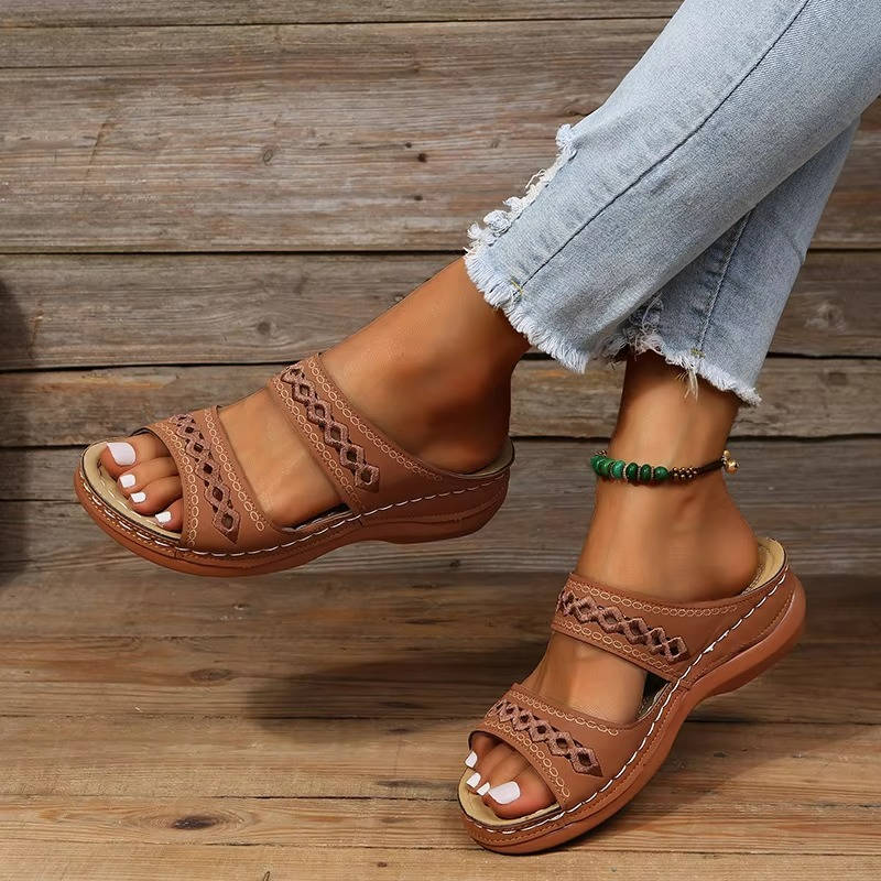 Lumi Women's Sandals - shown in use