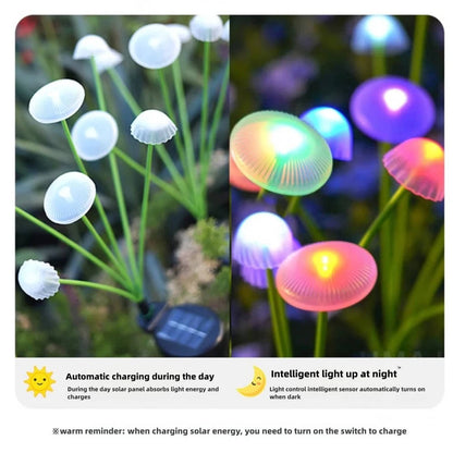 Juniper Solar Lights Outdoor - back view