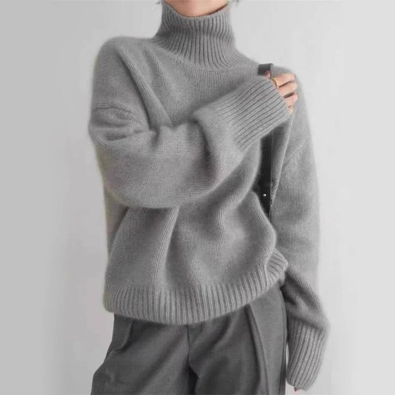 Genevieve Women's Oversized Sweater - back view