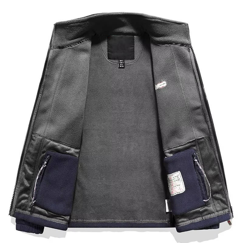 Nico Men's Jacket - fabric and finish detail