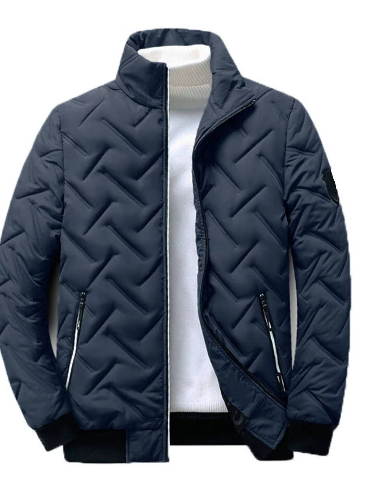 Lachlan Men's Puffer Jacket - front view