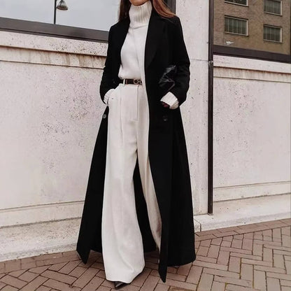 Romy Women's Coat - fabric and finish detail