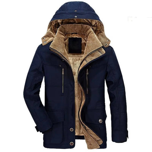 Bruno Men's Parka - styled view