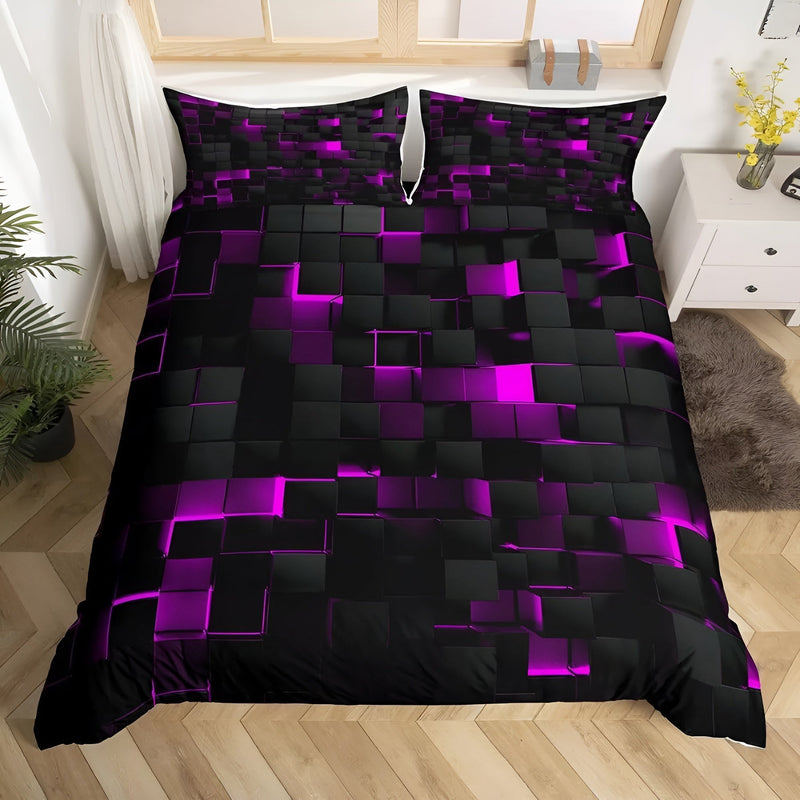 GEOMATRIX Duvet Cover Set | Geometric Pattern, Bedding