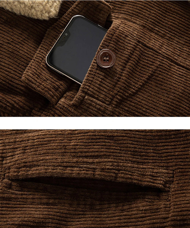 Theo Men's Jacket - close-up detail