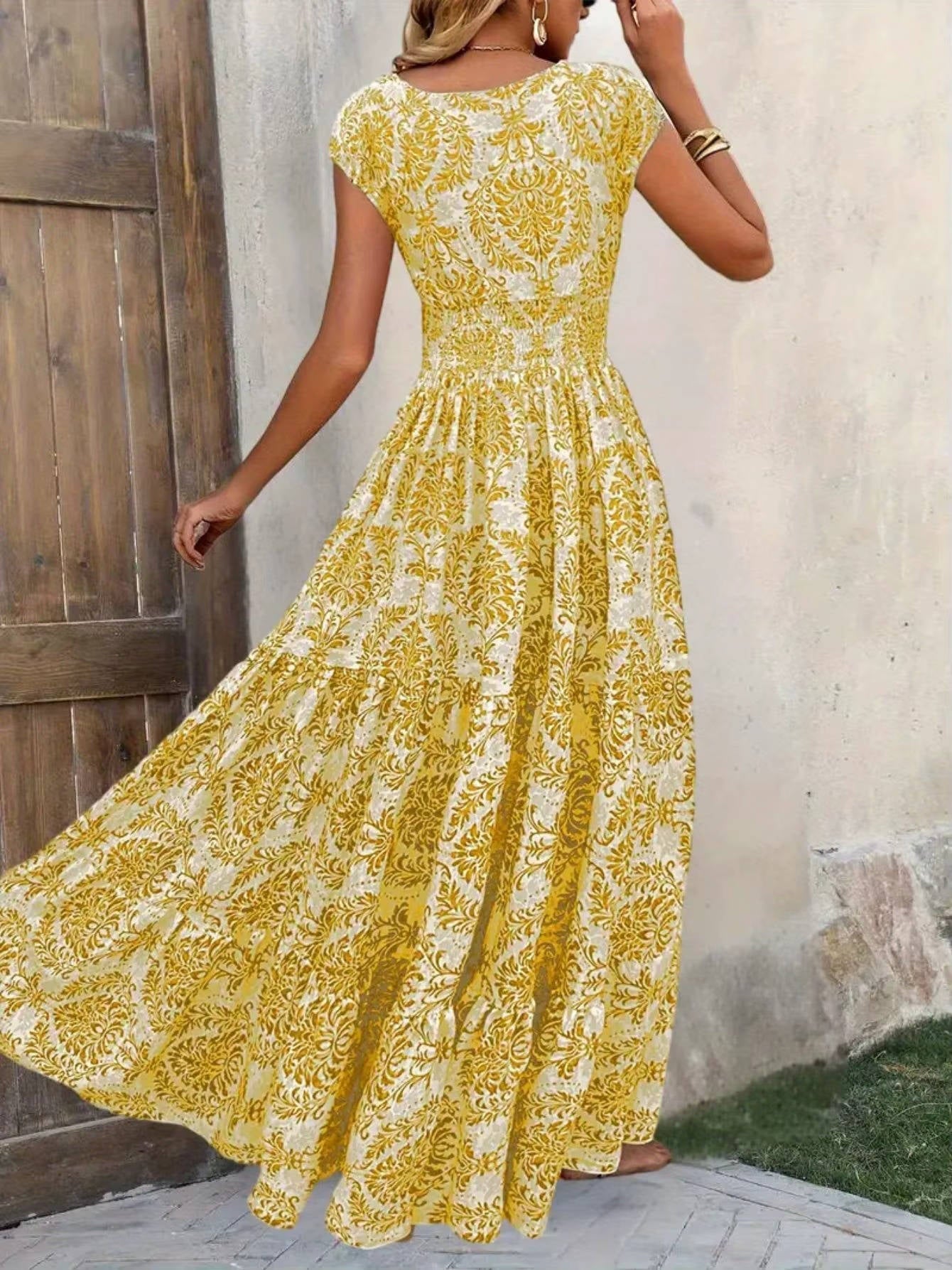 Mabel Women's Maxi Dress - front view