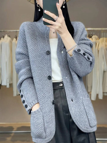 Tilda Women's Cardigan - close-up detail