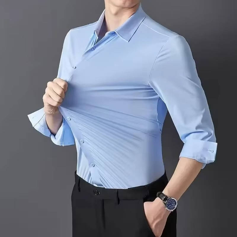 Isaac Men's Shirt - flat lay
