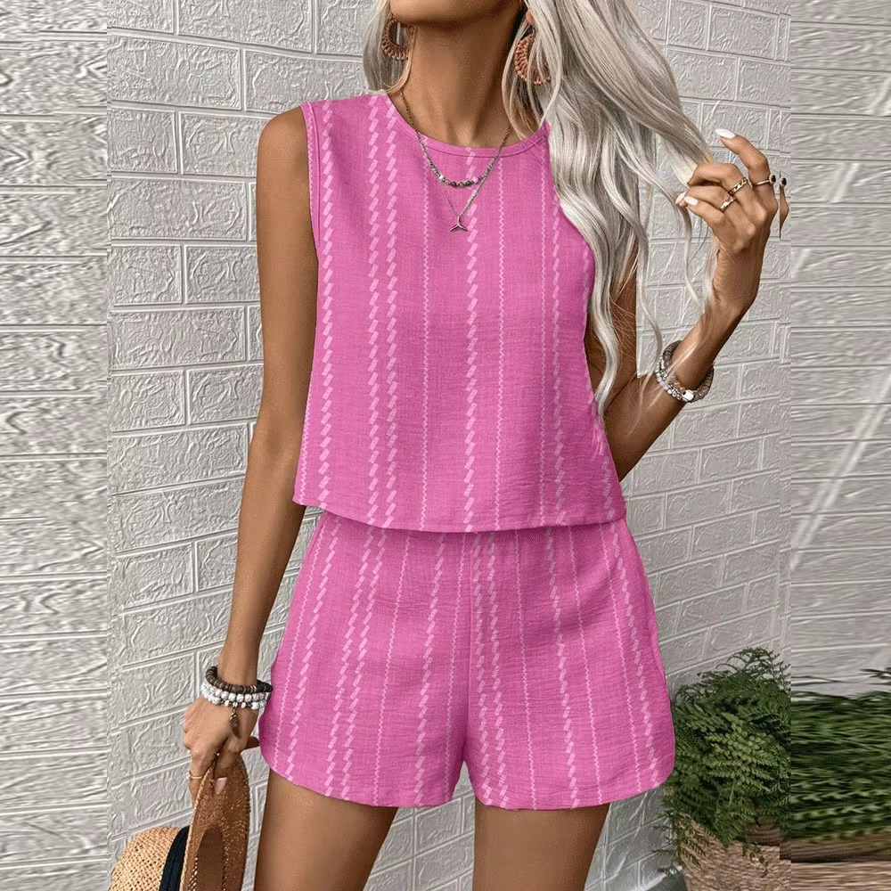 Sophie Women's Striped Tank Top - full-length view
