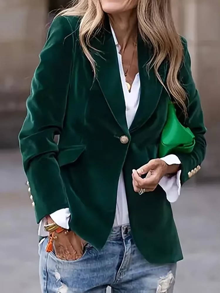 Cosima Women's Blazer - styled view