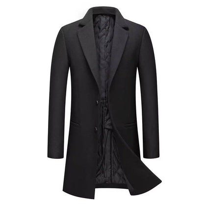 Silas Men's Coat - close-up detail