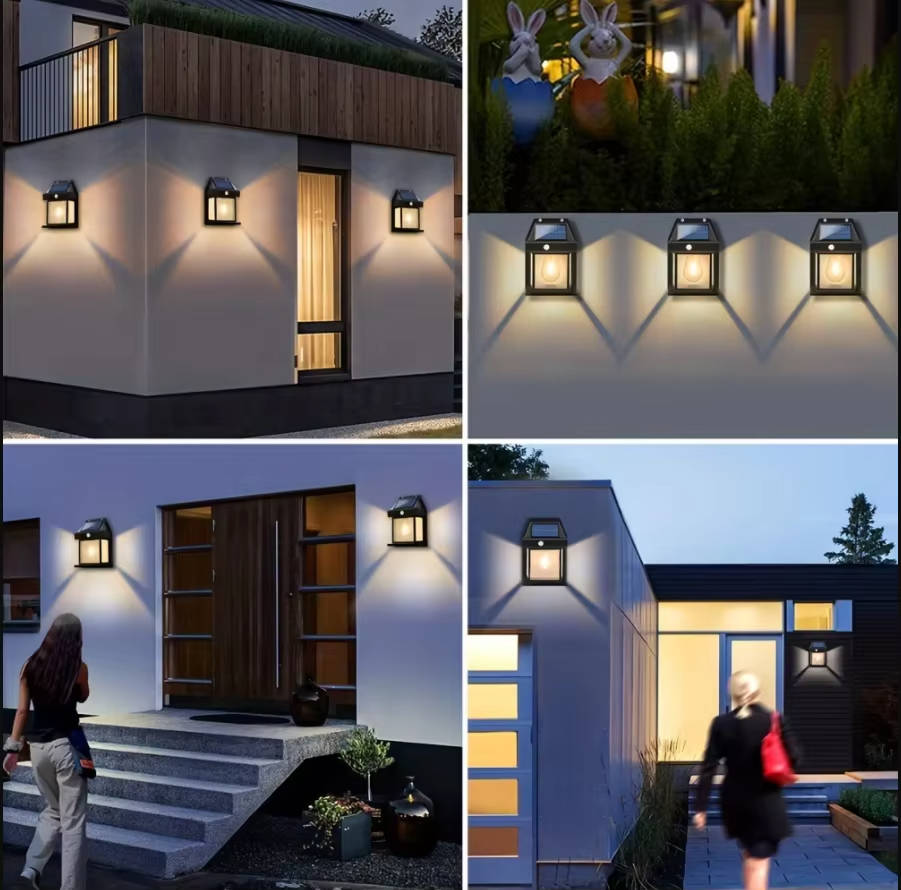 River Solar Lamp - styled view