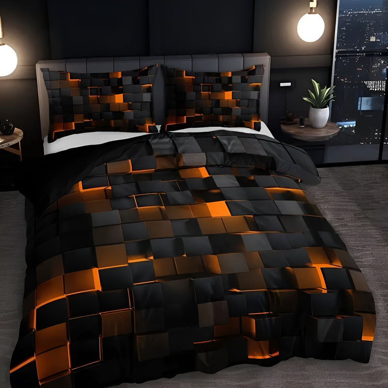 GEOMATRIX Duvet Cover Set