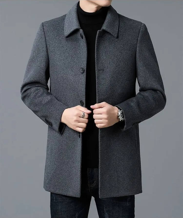 Orson Men's Coat - styled view