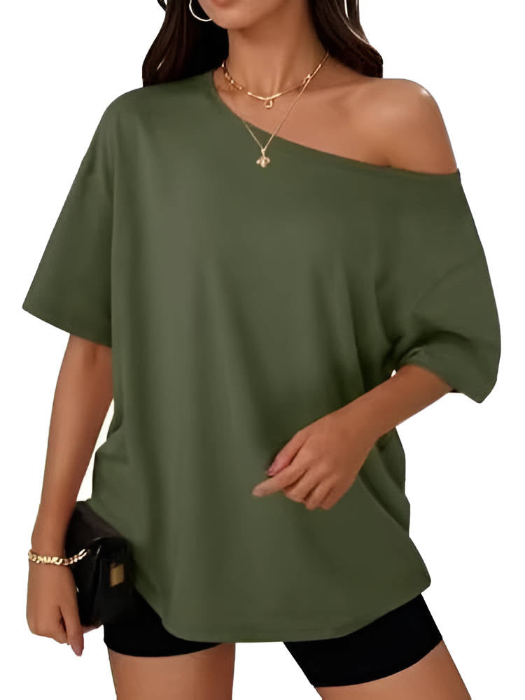 Wren Women's Oversized Shirt - fabric and finish detail