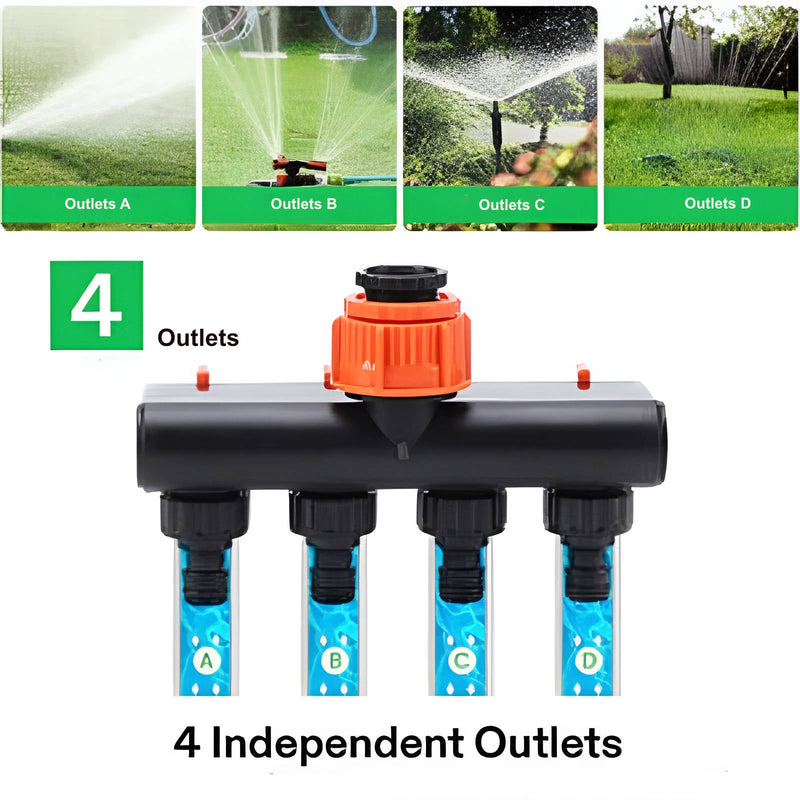 Marlow Portable Splitter Way - styled view