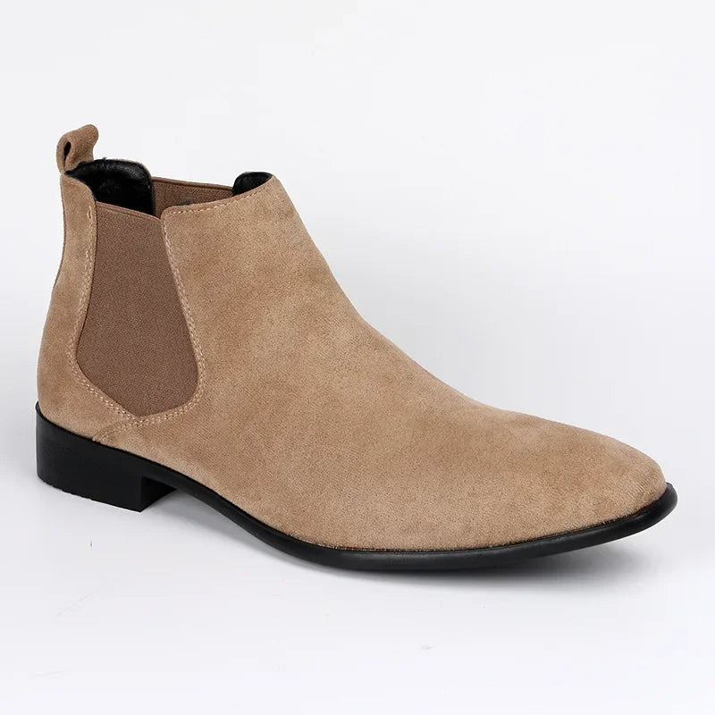 Jasper Men's Chelsea Boots | Black, Beige