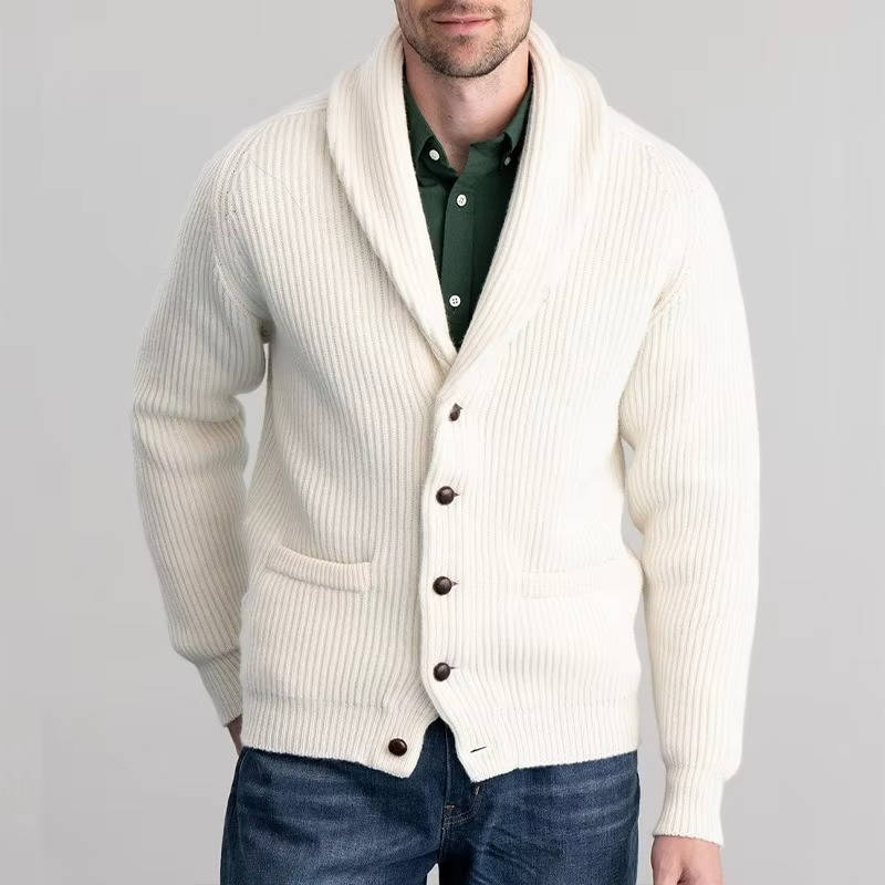 Emmett Men's Cardigan - front view