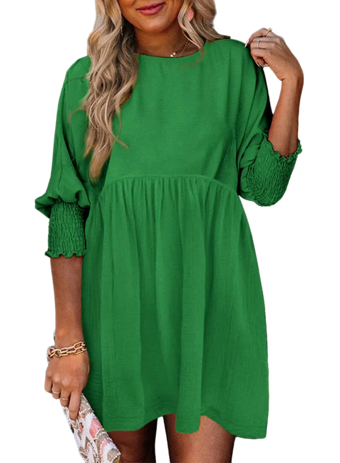 Vienna Women's Mini Dress - styled view