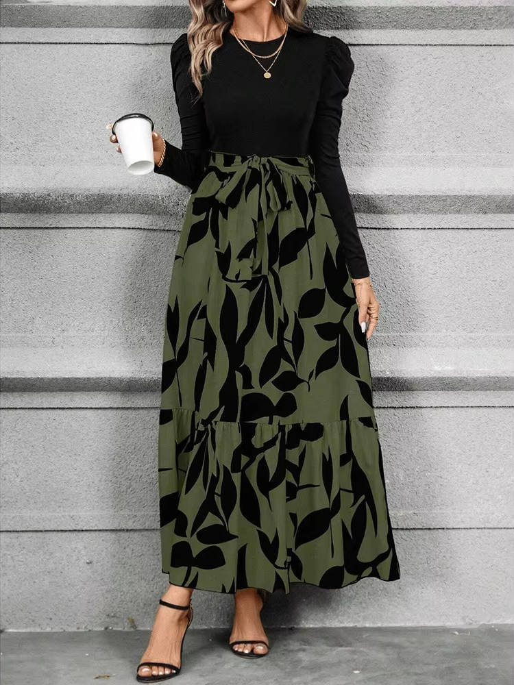 Ines Women's Floral Maxi Dress - styled view