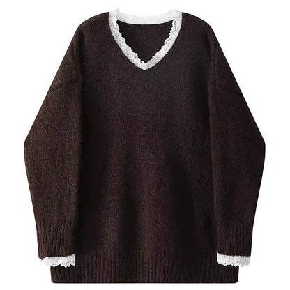 Winona Women's Sweater - fabric and finish detail