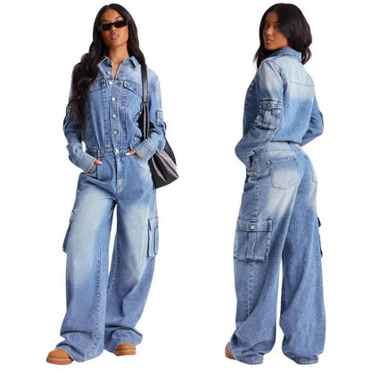 Elena Women's Jumpsuit - front view