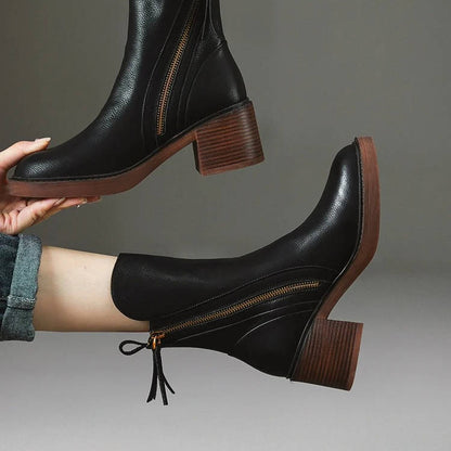 Ruby Women's Ankle Boots - close-up detail