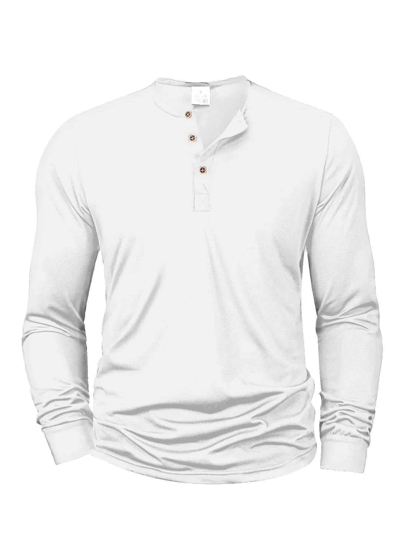 Ambrose Men's Sleeve Henley - styled view