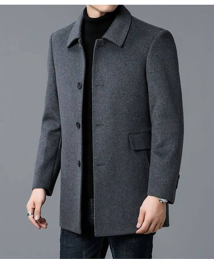 Orson Men's Coat - back view