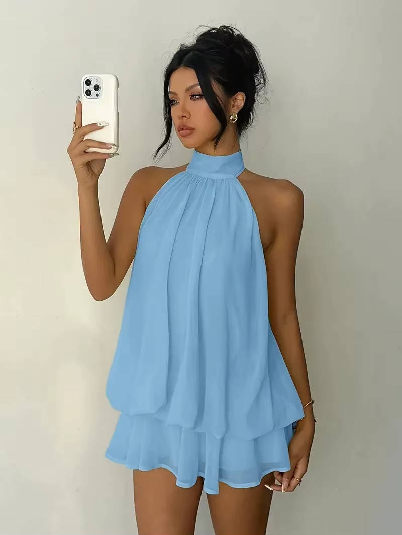 Giselle Women's Mini Dress - back view