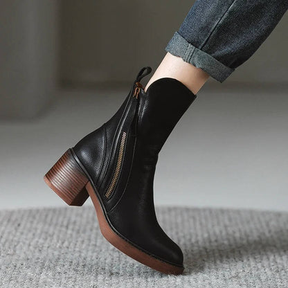 Ruby Women's Ankle Boots - shown in use