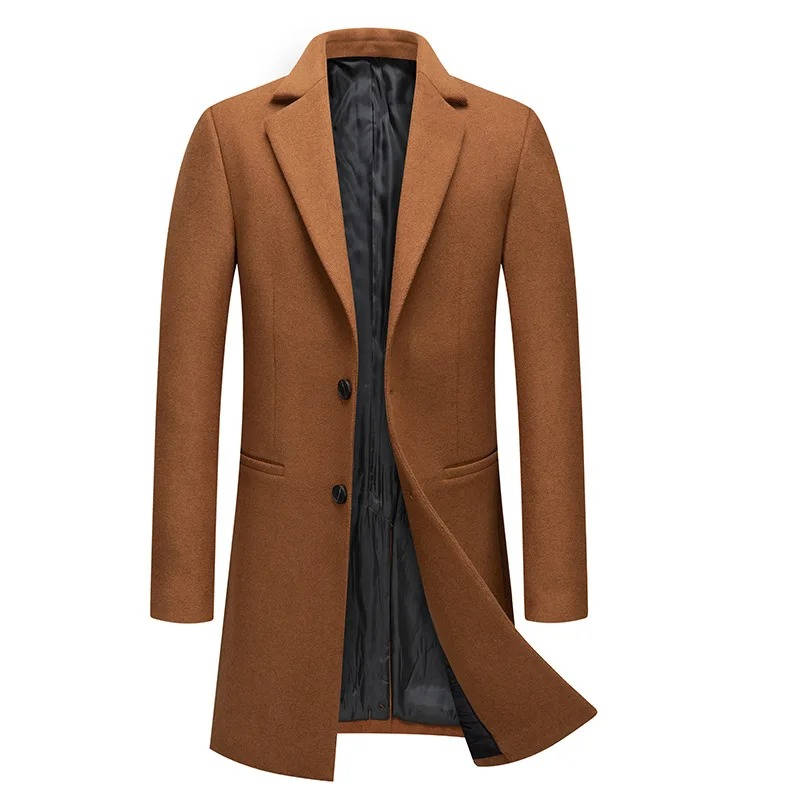 Silas Men's Coat - front view