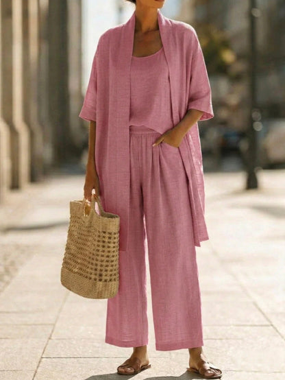 Ulla Women's Wide Leg Cardigan - front view