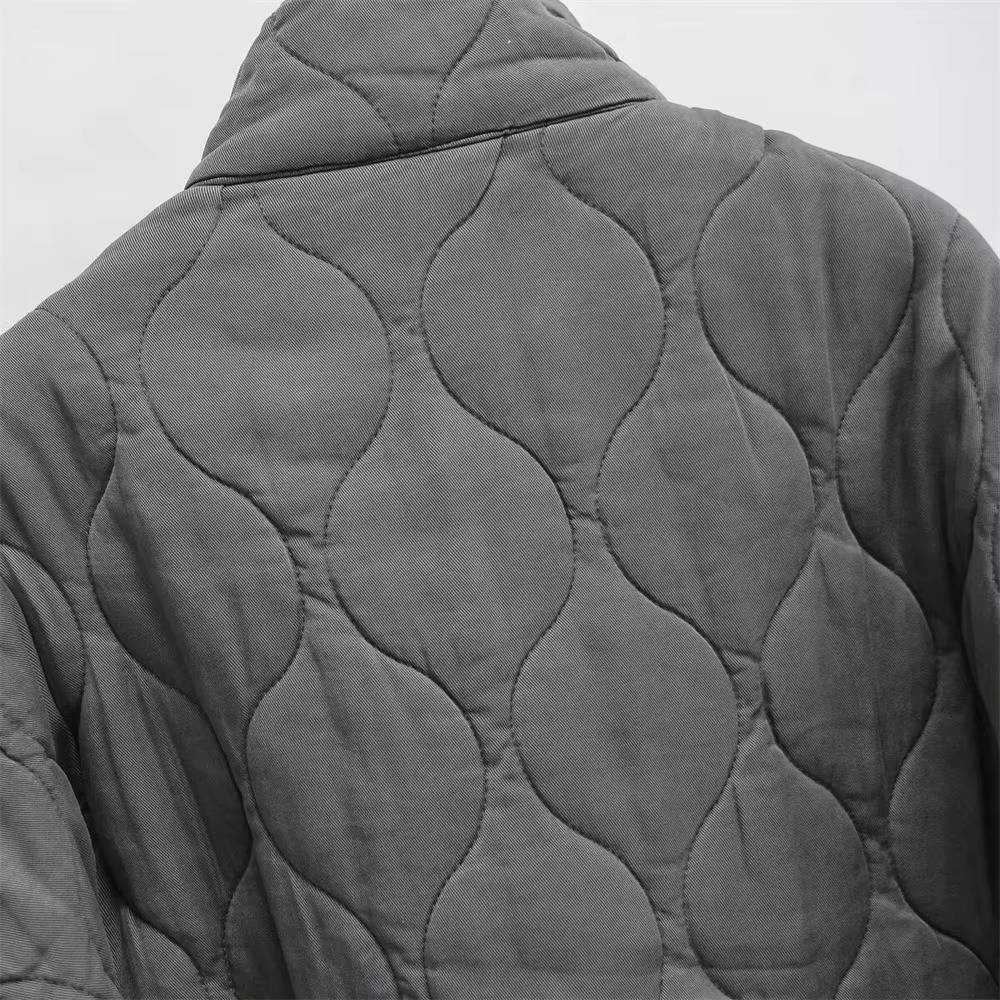 Elise Women's Quilted Jacket - flat lay