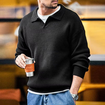 Theo Men's Sweater - back view