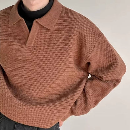 Barnaby Men's Sweater - flat lay