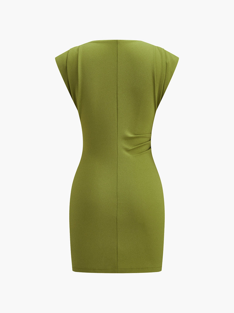 Thea Women's Pleated Dress - styled view