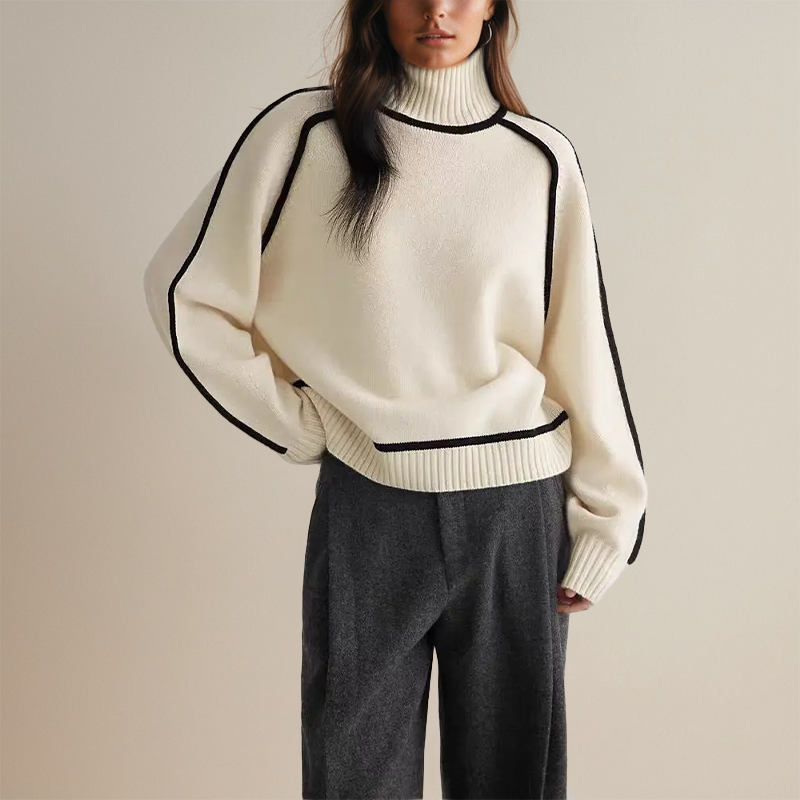 Ines Women's Sweater | Turtleneck