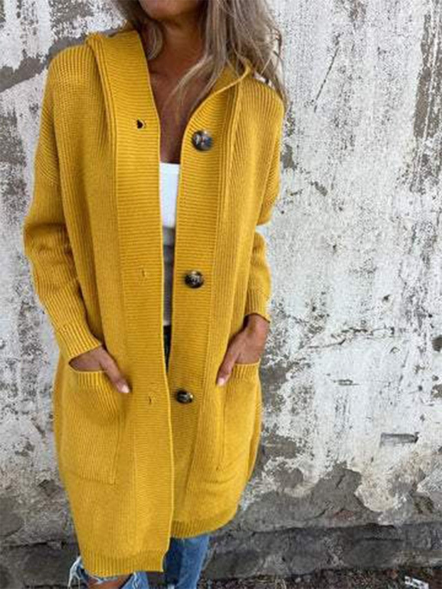 Rowan Women's Cardigan - fabric and finish detail