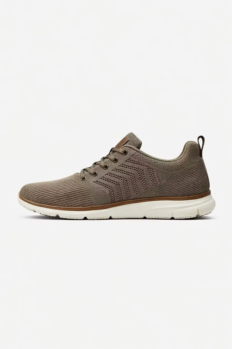 Barnaby Men's Ribbed Knit Sneakers | Lace, Lace-up